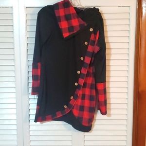 Buffalo plaid Tunic